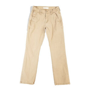 Levi's signature jeans men's 28x29 athletic slim straight brown stretch denim